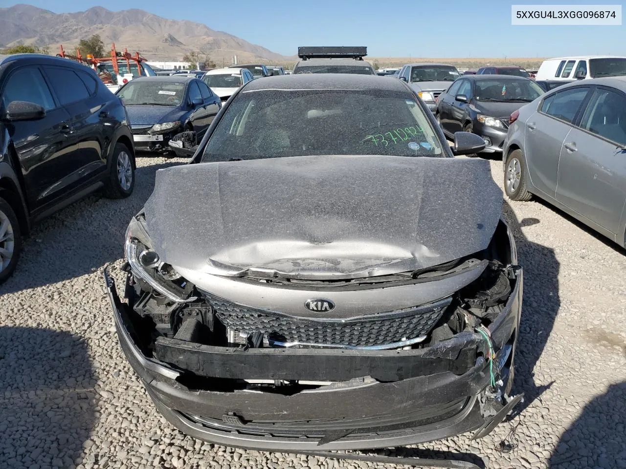 5XXGU4L3XGG096874 2016 Kia Optima Ex