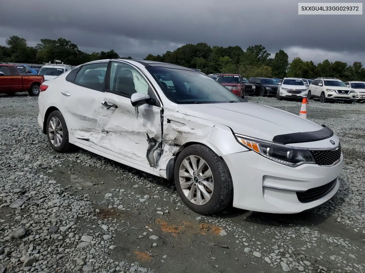 2016 Kia Optima Ex VIN: 5XXGU4L33GG029372 Lot: 73746194