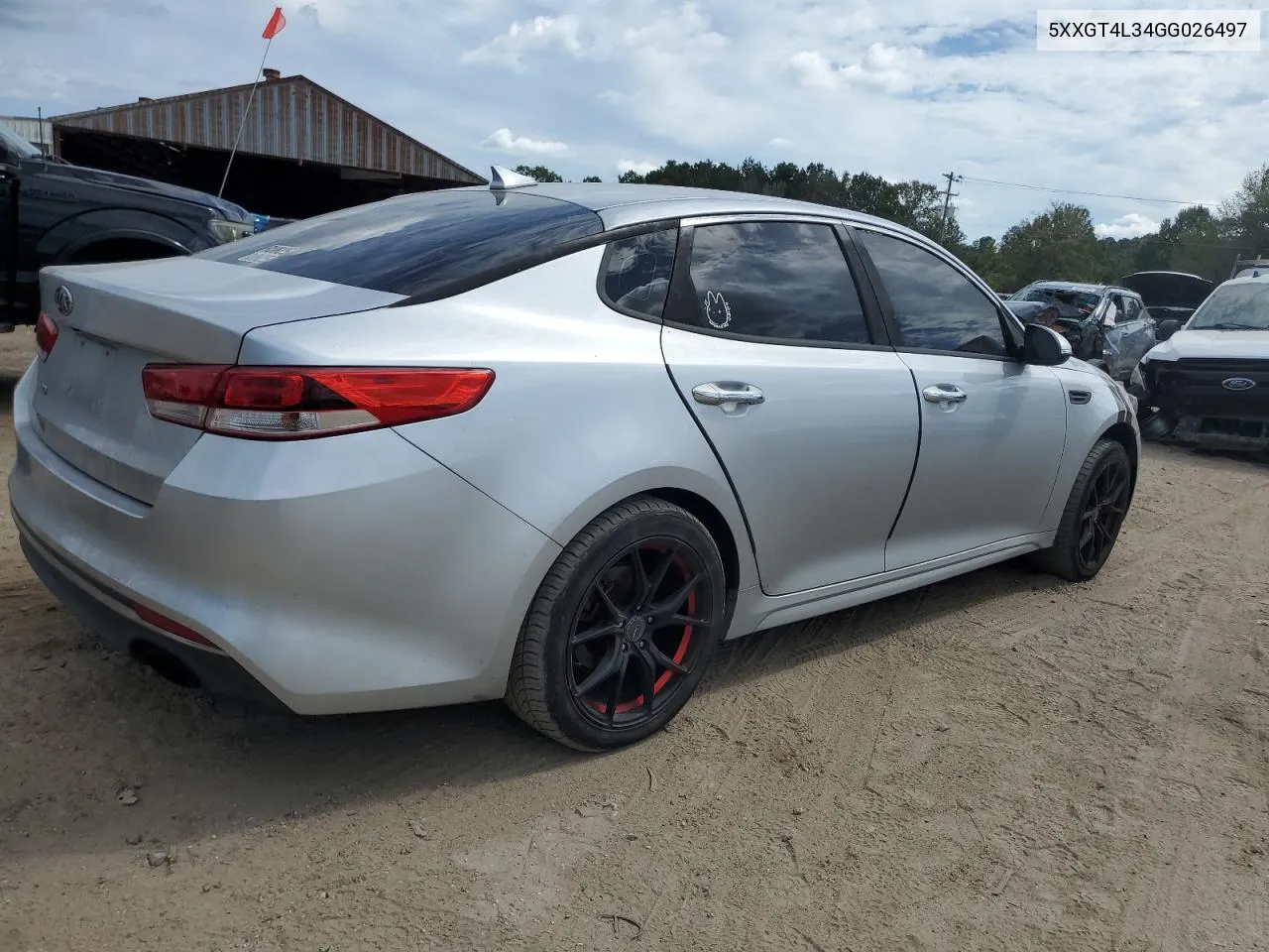 5XXGT4L34GG026497 2016 Kia Optima Lx