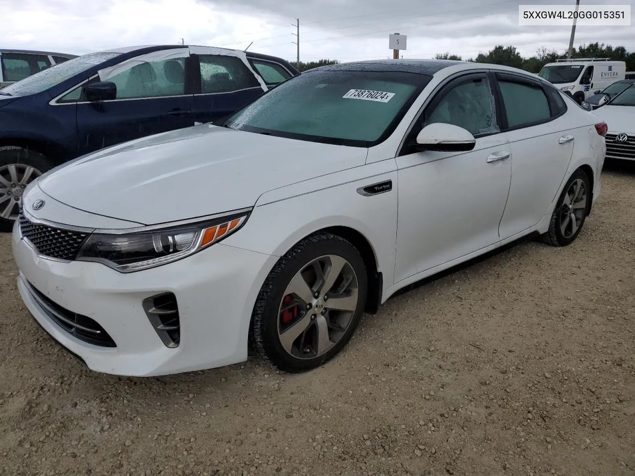 2016 Kia Optima Sx VIN: 5XXGW4L20GG015351 Lot: 73876024