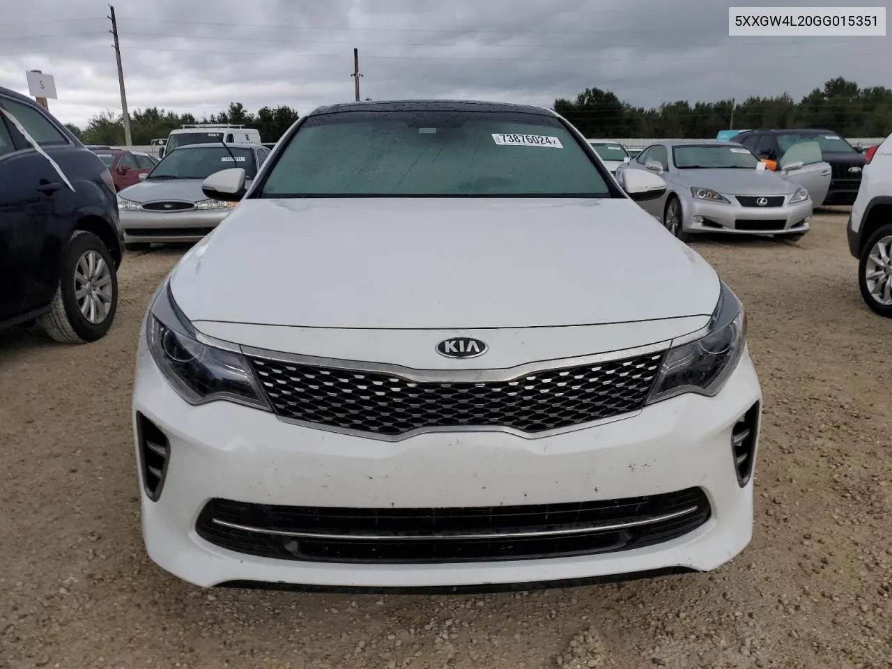 2016 Kia Optima Sx VIN: 5XXGW4L20GG015351 Lot: 73876024