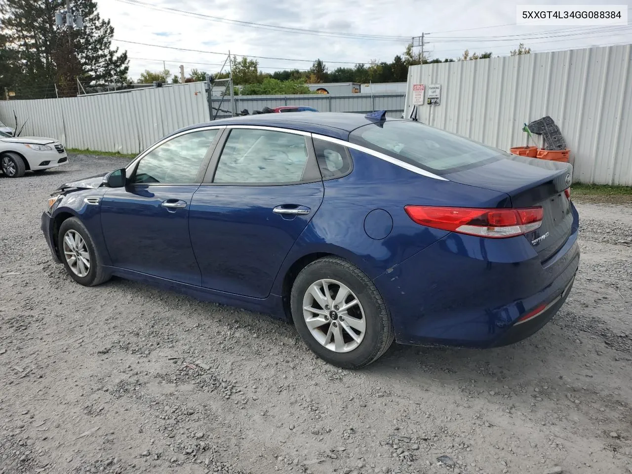 5XXGT4L34GG088384 2016 Kia Optima Lx