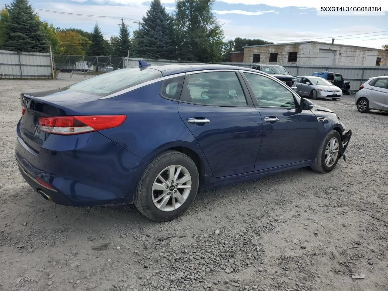 2016 Kia Optima Lx VIN: 5XXGT4L34GG088384 Lot: 73942654