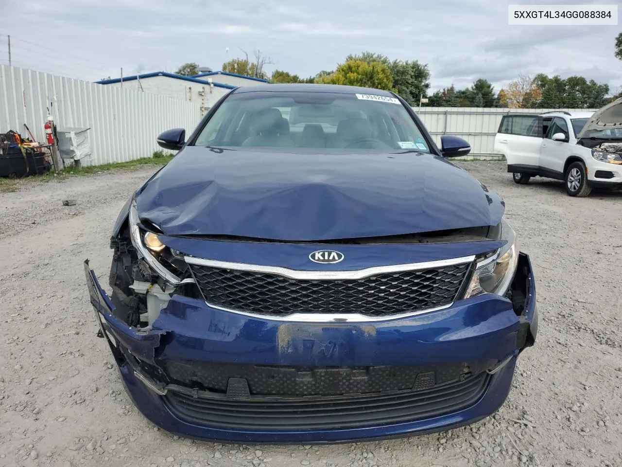 2016 Kia Optima Lx VIN: 5XXGT4L34GG088384 Lot: 73942654