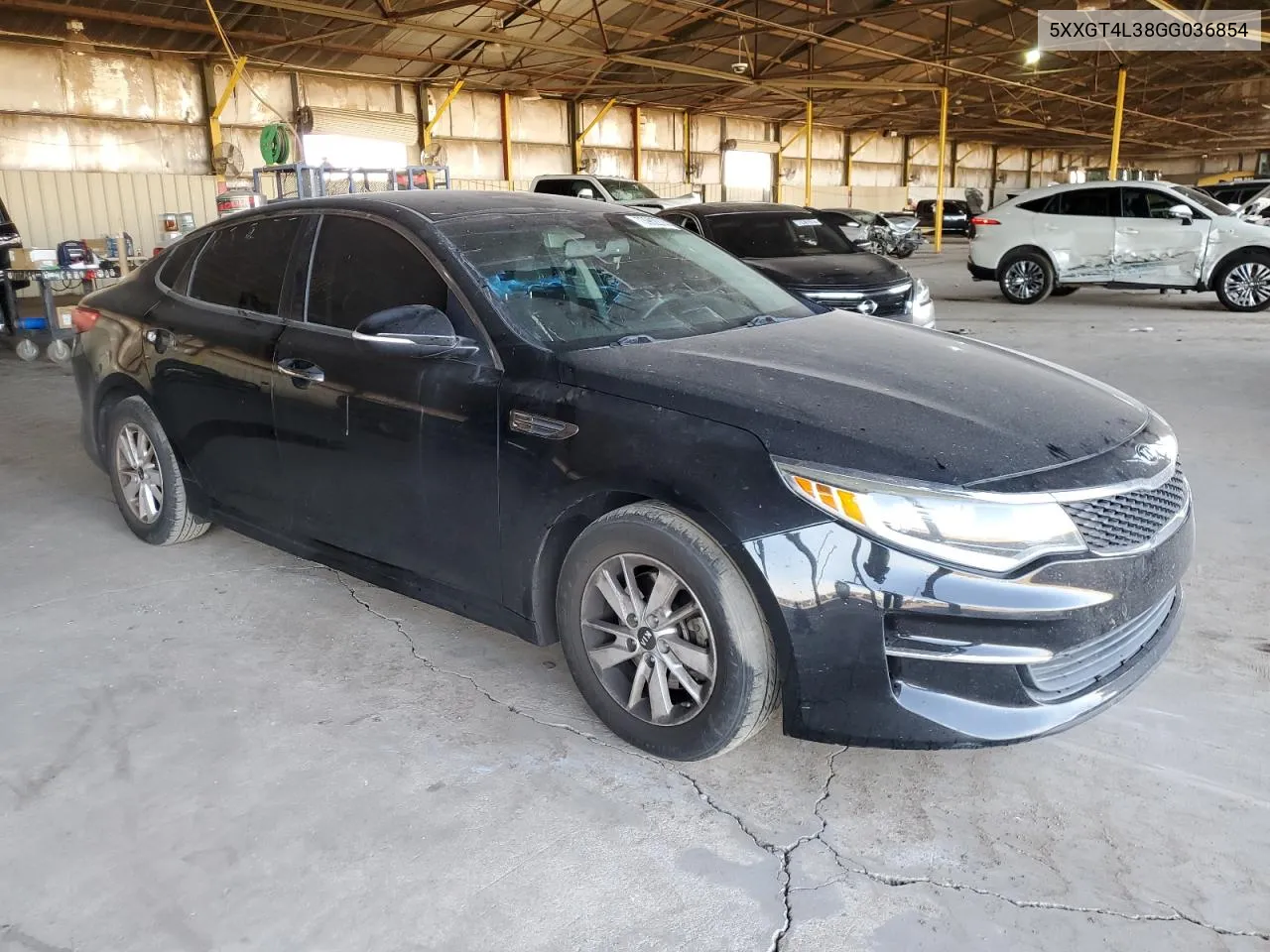 5XXGT4L38GG036854 2016 Kia Optima Lx