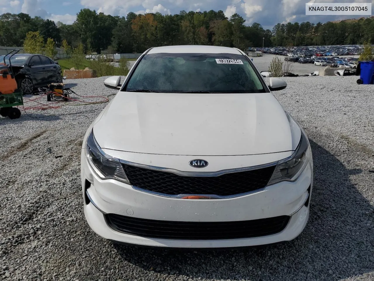 KNAGT4L30G5107045 2016 Kia Optima Lx