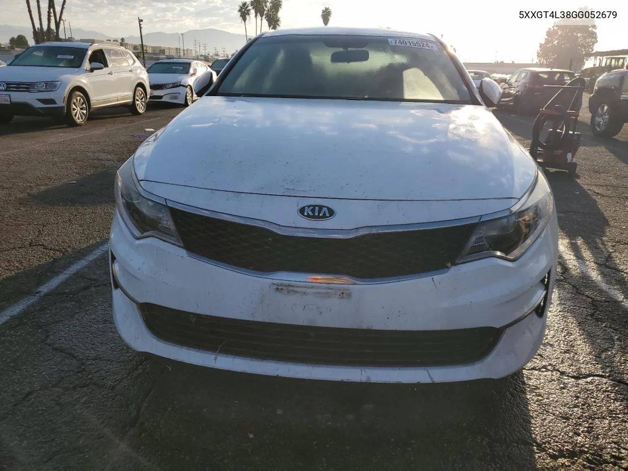 5XXGT4L38GG052679 2016 Kia Optima Lx