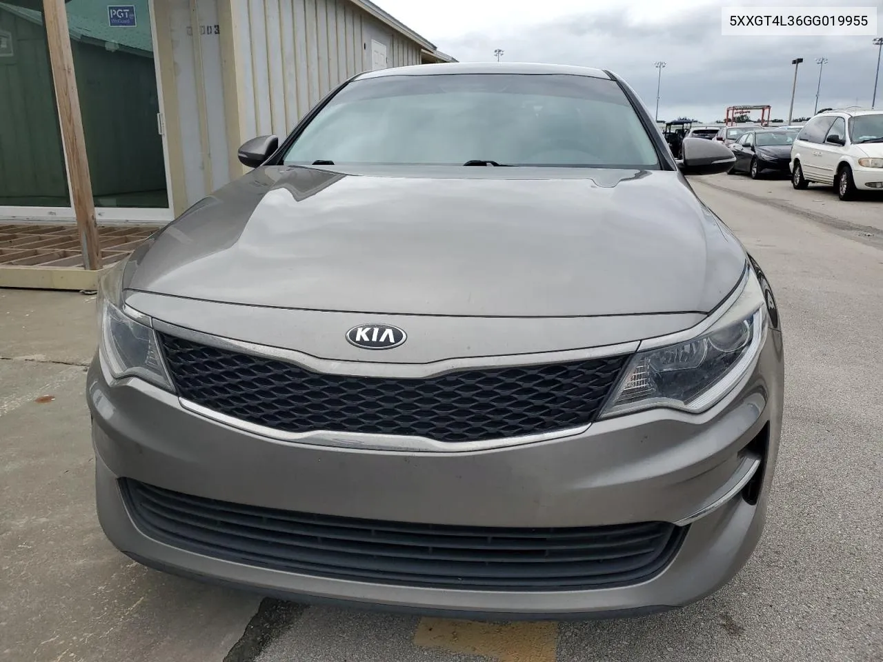 2016 Kia Optima Lx VIN: 5XXGT4L36GG019955 Lot: 74079344