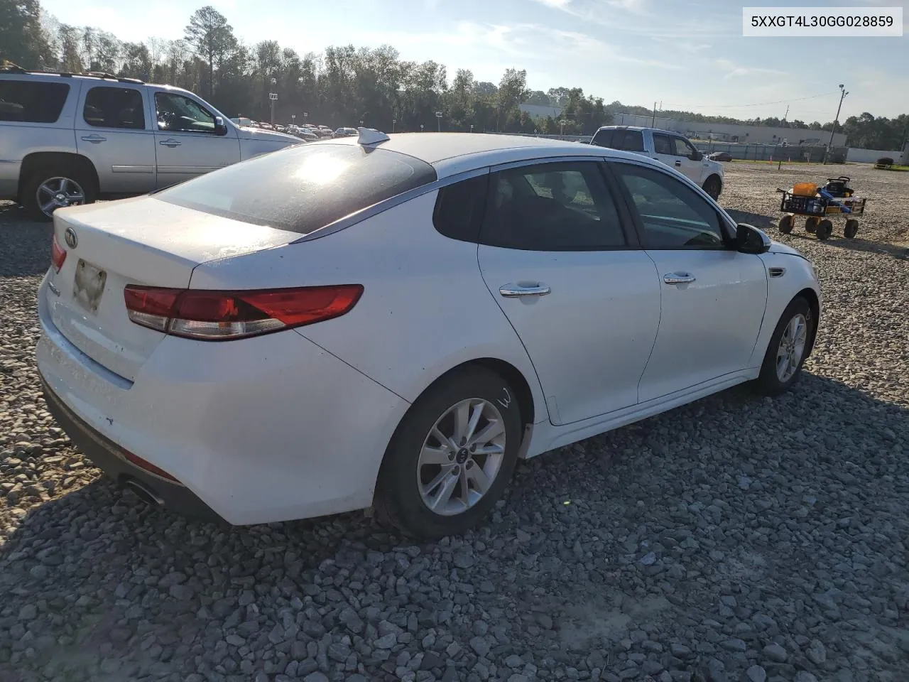 2016 Kia Optima Lx VIN: 5XXGT4L30GG028859 Lot: 74210824