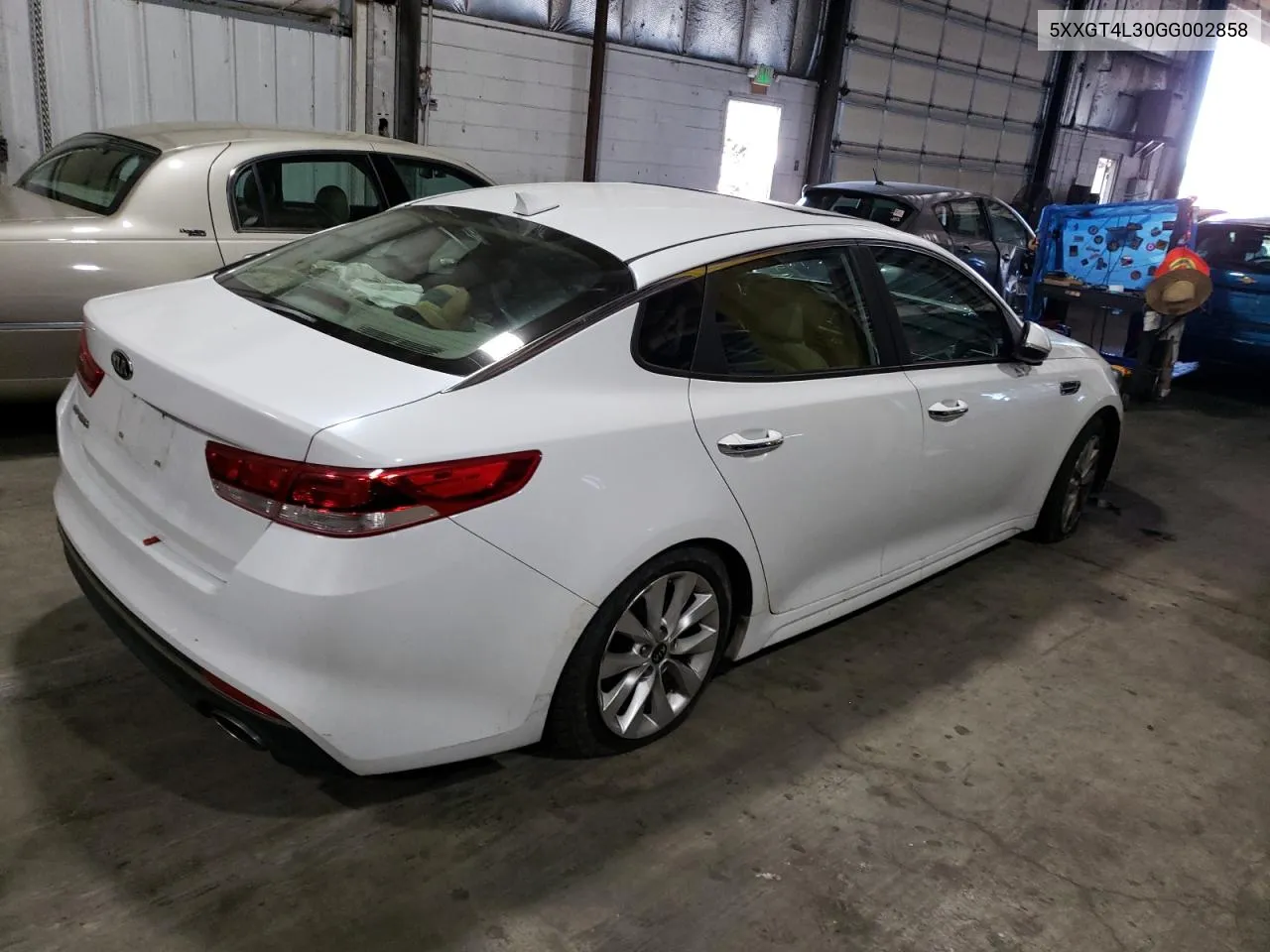 5XXGT4L30GG002858 2016 Kia Optima Lx