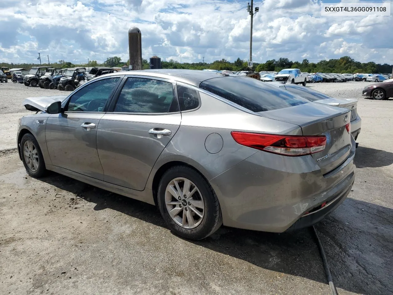 2016 Kia Optima Lx VIN: 5XXGT4L36GG091108 Lot: 74287524