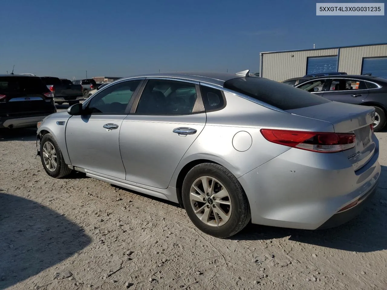 2016 Kia Optima Lx VIN: 5XXGT4L3XGG031235 Lot: 74289914