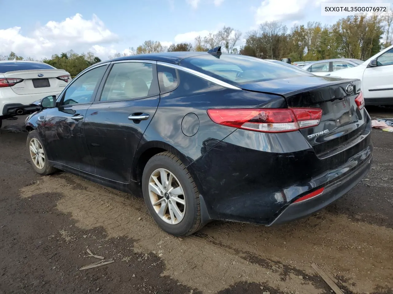 5XXGT4L35GG076972 2016 Kia Optima Lx