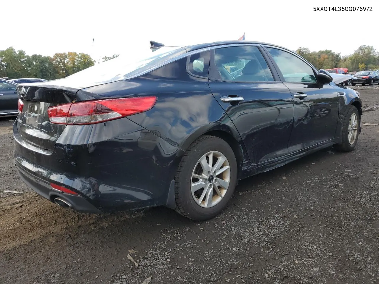 2016 Kia Optima Lx VIN: 5XXGT4L35GG076972 Lot: 74308754