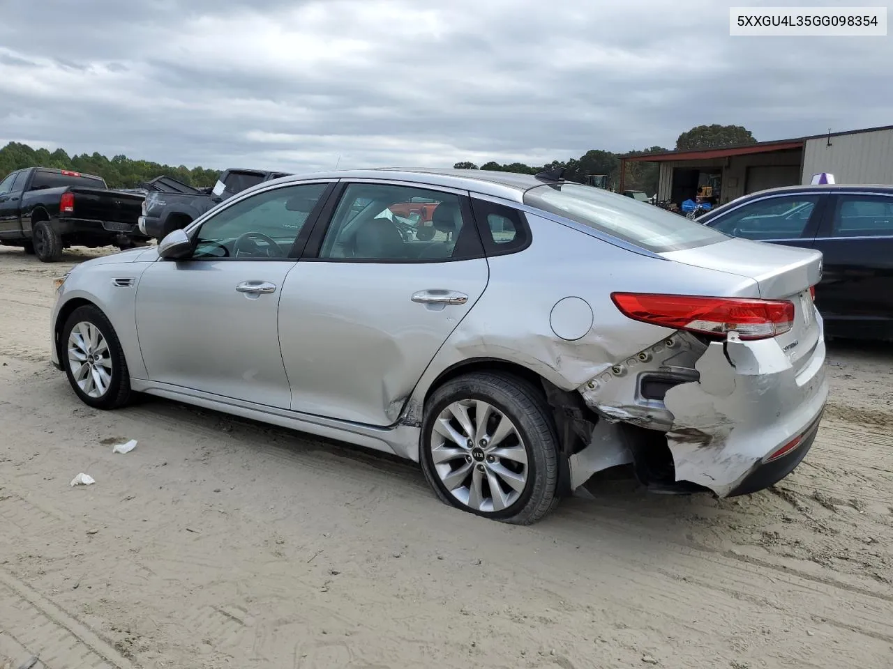 2016 Kia Optima Ex VIN: 5XXGU4L35GG098354 Lot: 74340254