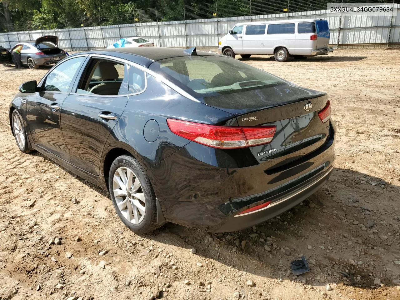 2016 Kia Optima Ex VIN: 5XXGU4L34GG079634 Lot: 74445234