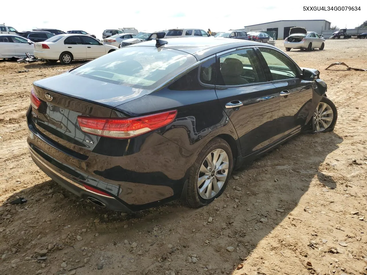 2016 Kia Optima Ex VIN: 5XXGU4L34GG079634 Lot: 74445234