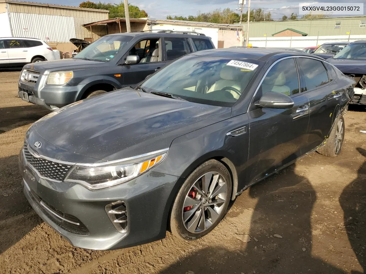 5XXGV4L23GG015072 2016 Kia Optima Sxl