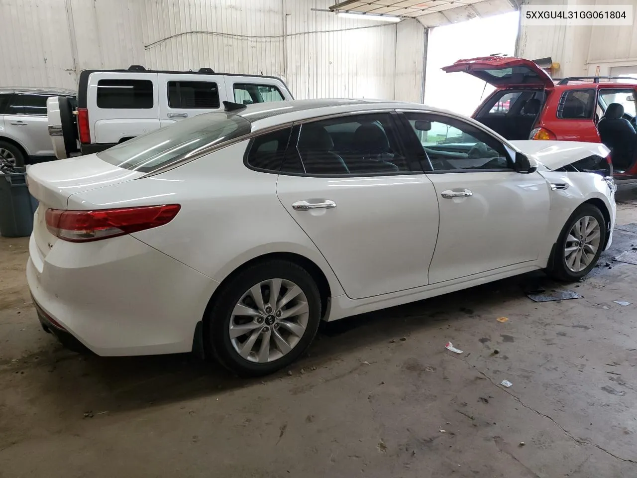 2016 Kia Optima Ex VIN: 5XXGU4L31GG061804 Lot: 74566804