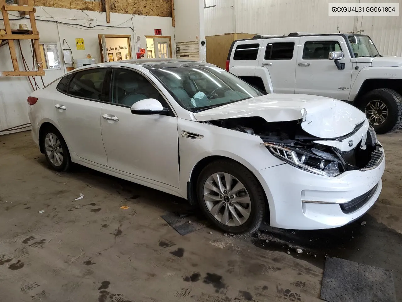 2016 Kia Optima Ex VIN: 5XXGU4L31GG061804 Lot: 74566804