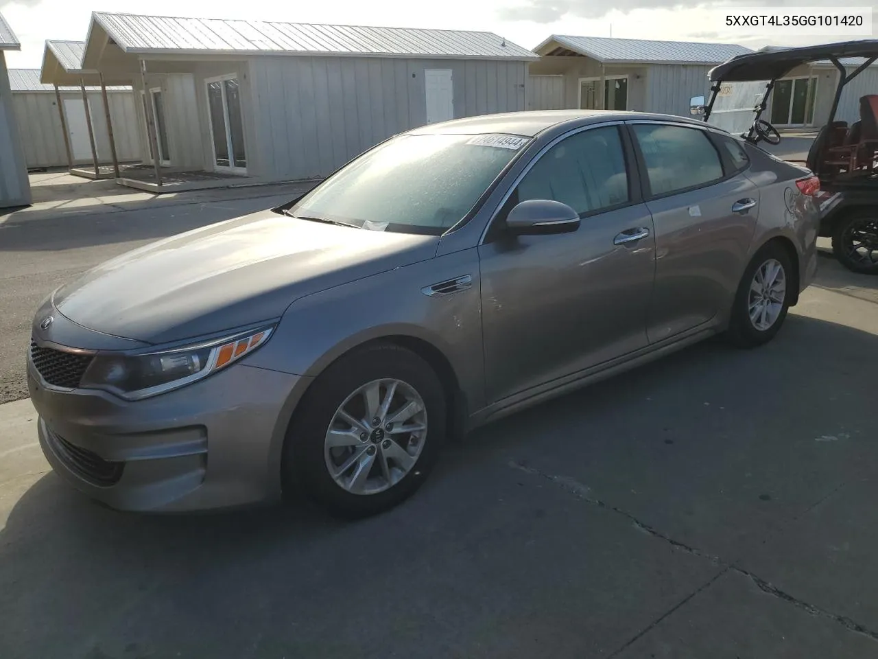 2016 Kia Optima Lx VIN: 5XXGT4L35GG101420 Lot: 74614944