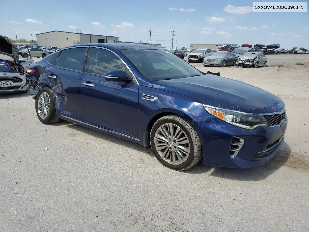 5XXGV4L28GG096313 2016 Kia Optima Sxl