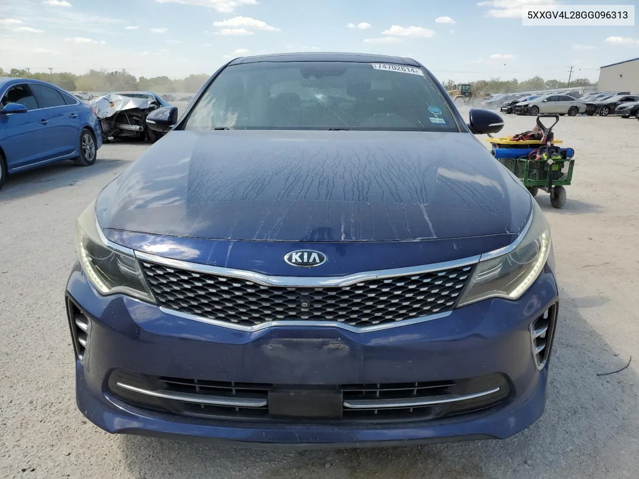 5XXGV4L28GG096313 2016 Kia Optima Sxl