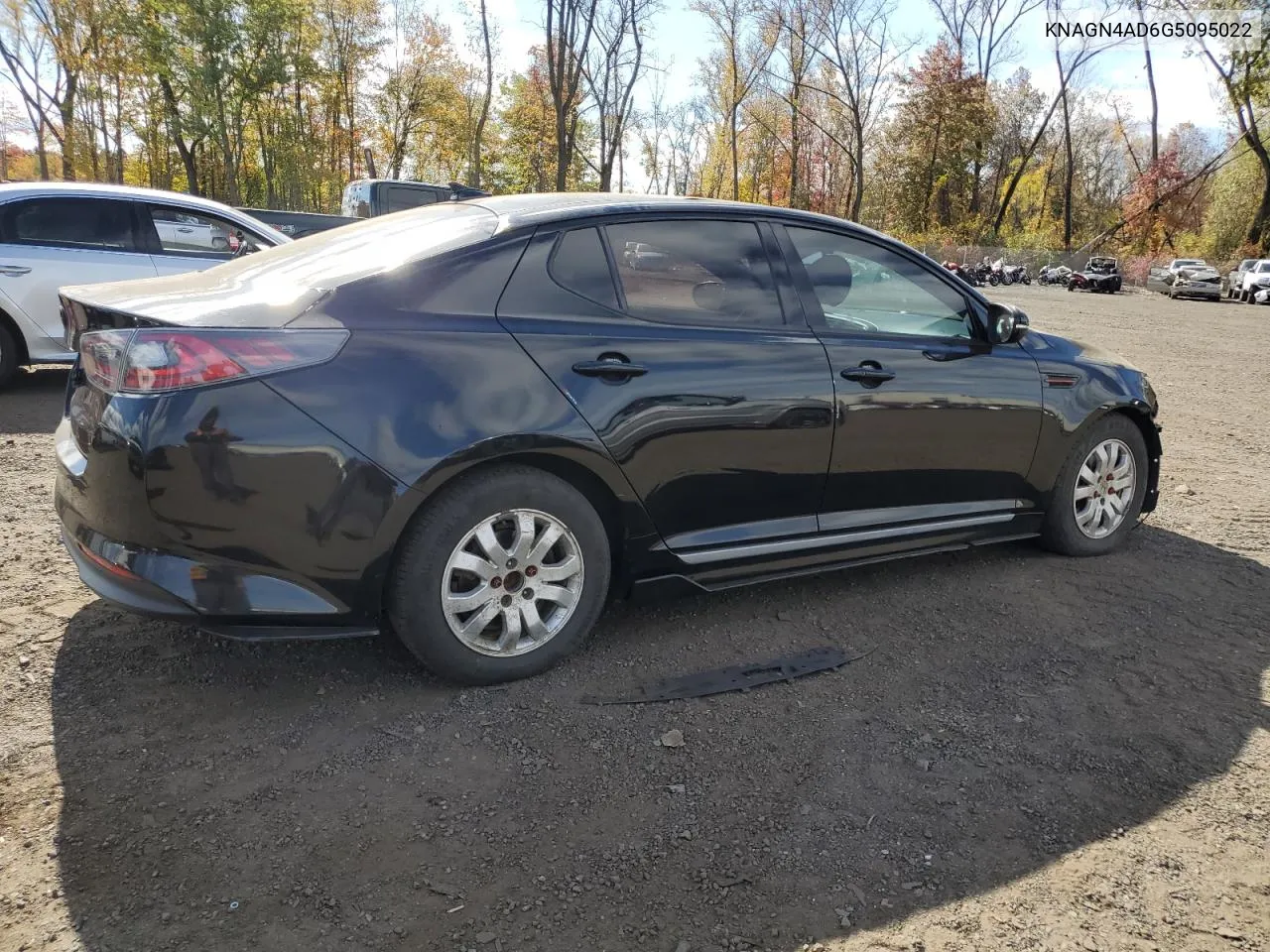 2016 Kia Optima Hybrid VIN: KNAGN4AD6G5095022 Lot: 74722104