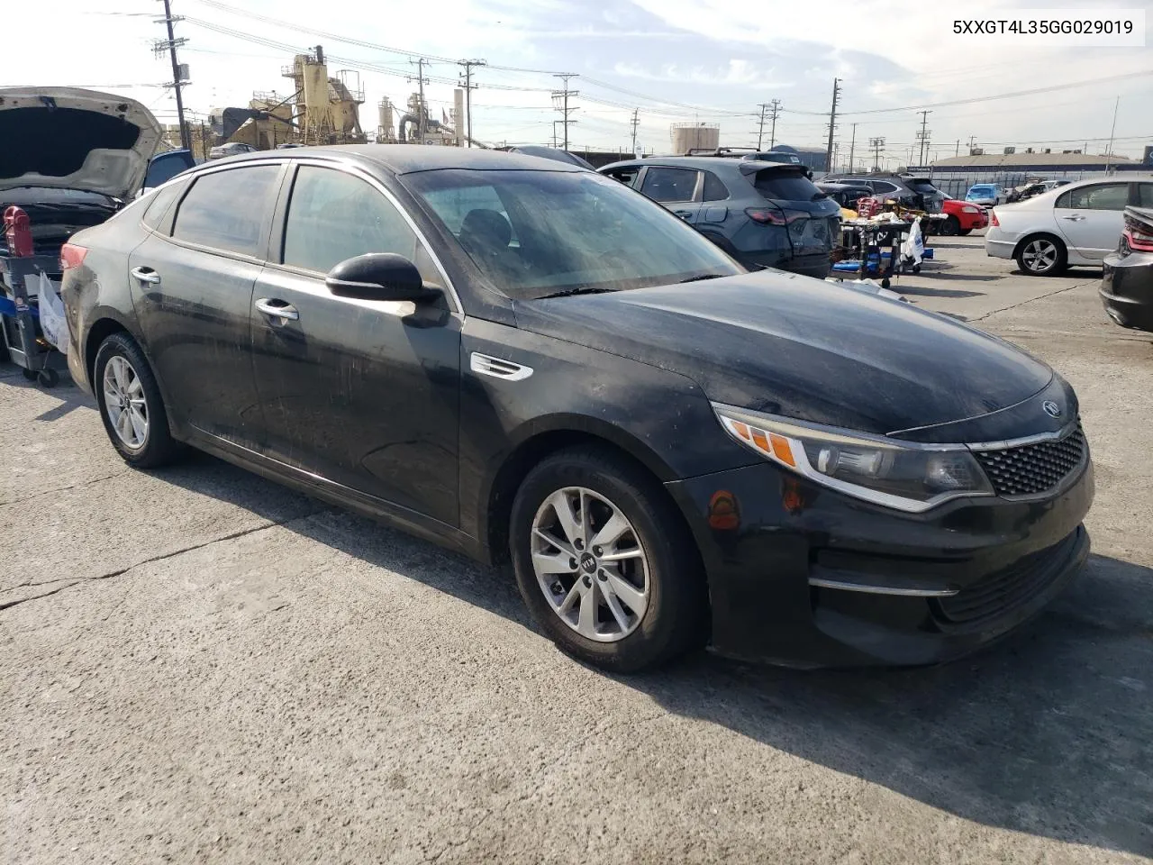 5XXGT4L35GG029019 2016 Kia Optima Lx