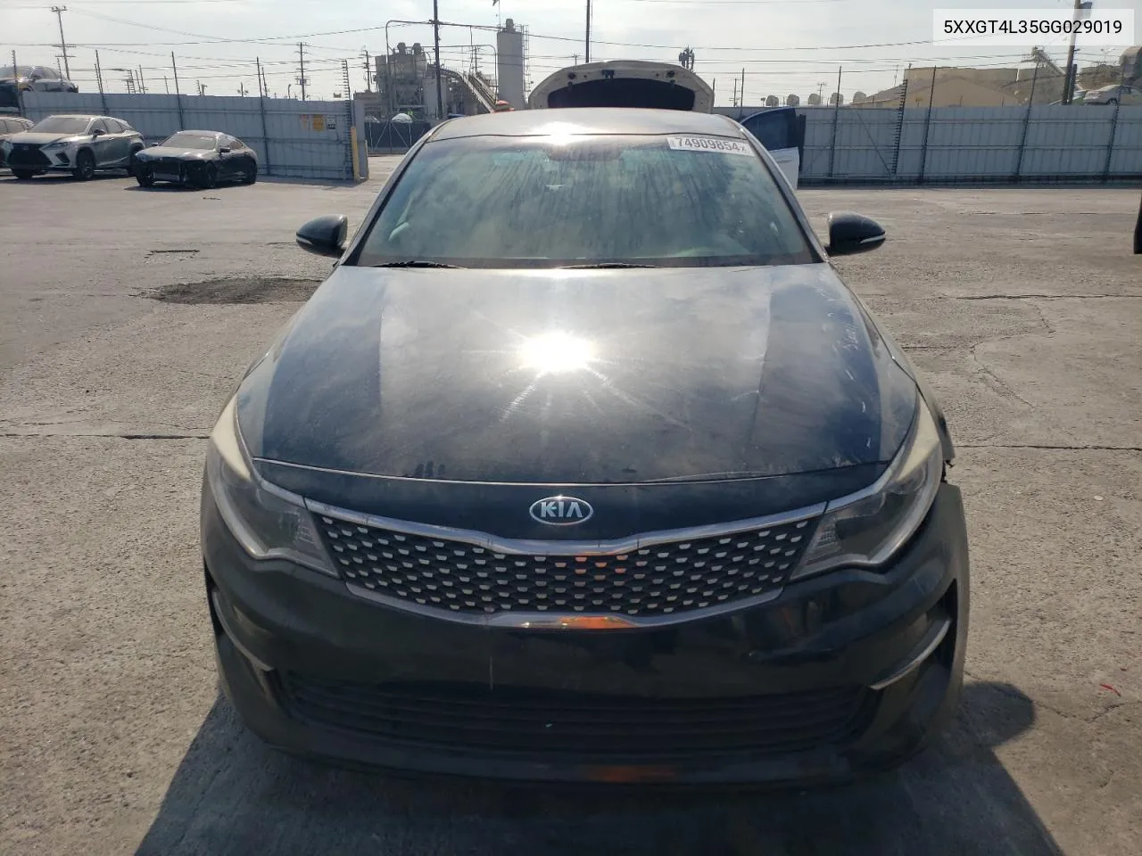 5XXGT4L35GG029019 2016 Kia Optima Lx