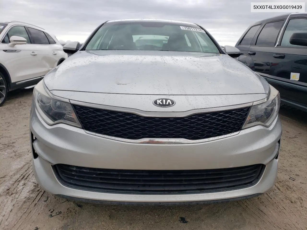 5XXGT4L3XGG019439 2016 Kia Optima Lx