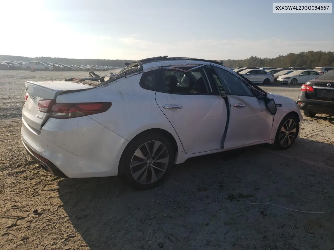 2016 Kia Optima Sx VIN: 5XXGW4L29GG084667 Lot: 75061264