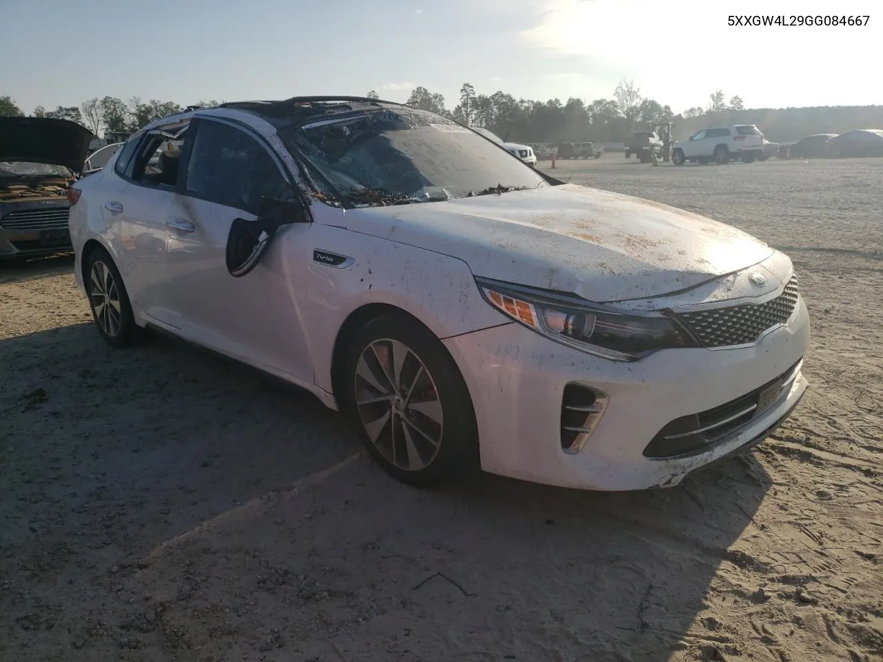 2016 Kia Optima Sx VIN: 5XXGW4L29GG084667 Lot: 75061264