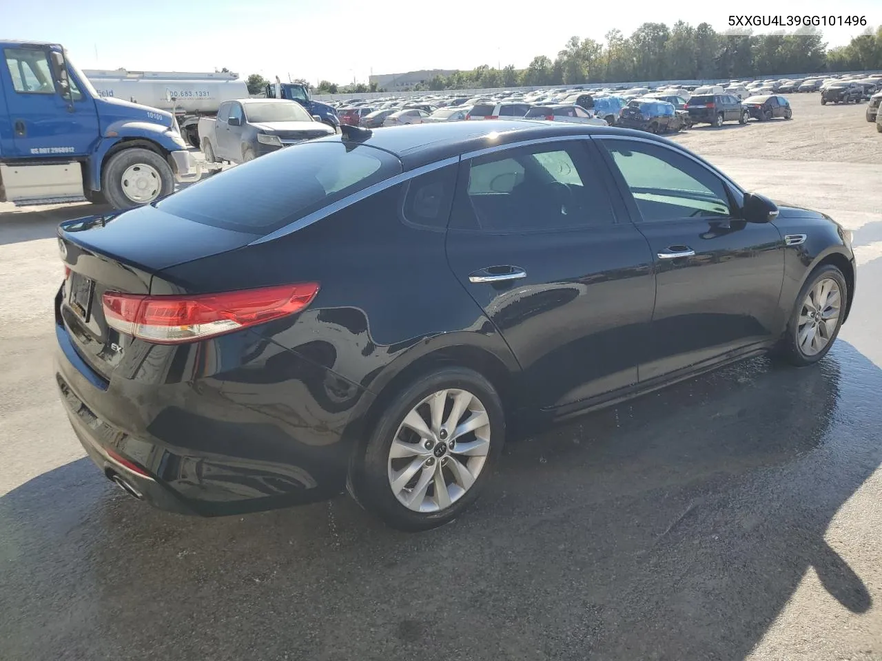 2016 Kia Optima Ex VIN: 5XXGU4L39GG101496 Lot: 75185834