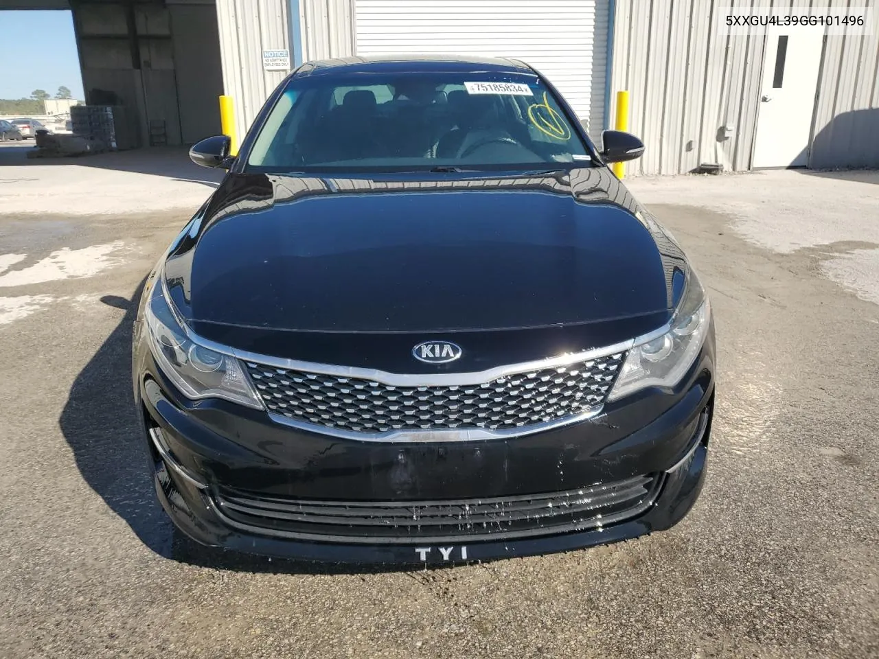 5XXGU4L39GG101496 2016 Kia Optima Ex