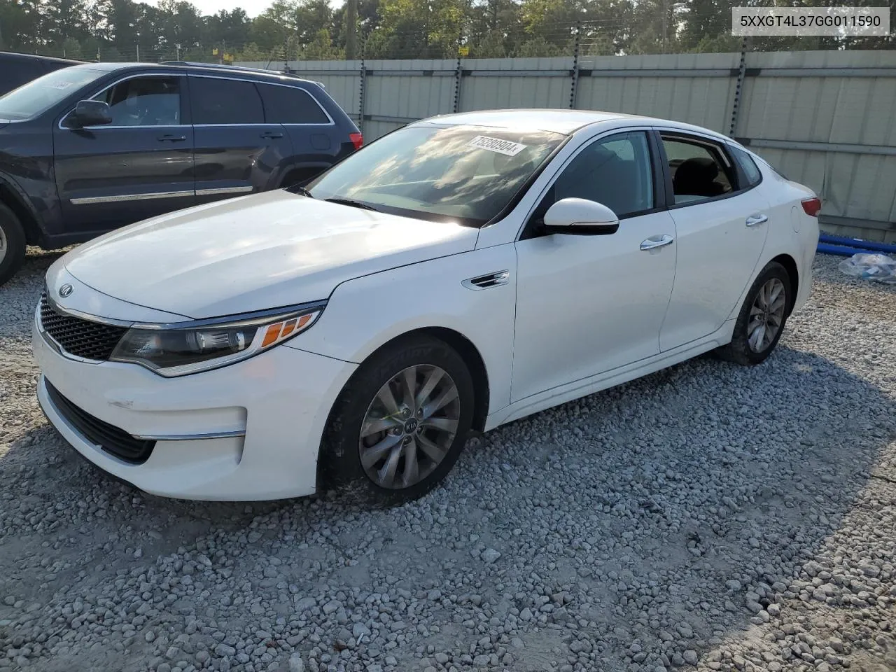 5XXGT4L37GG011590 2016 Kia Optima Lx