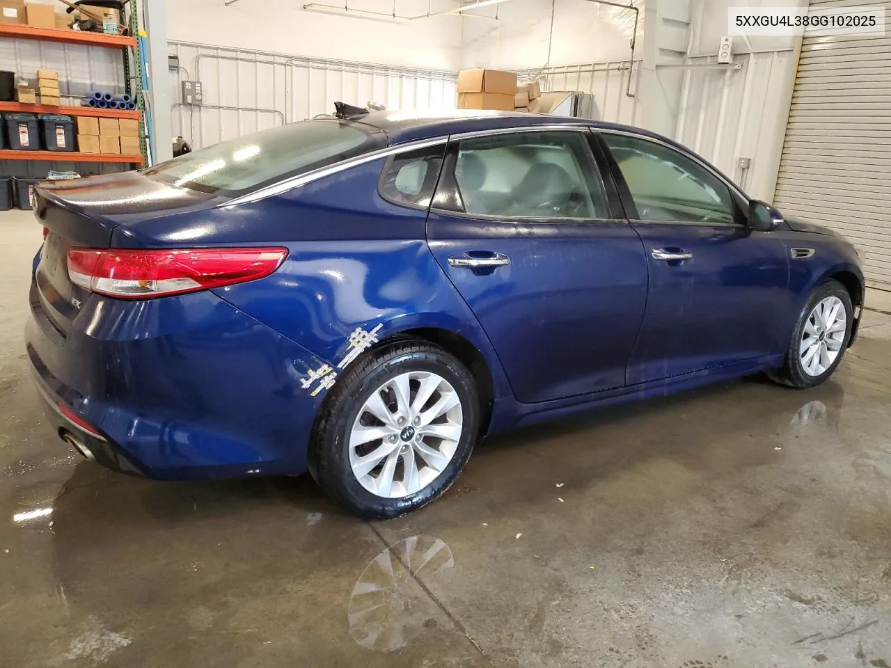 2016 Kia Optima Ex VIN: 5XXGU4L38GG102025 Lot: 75286984