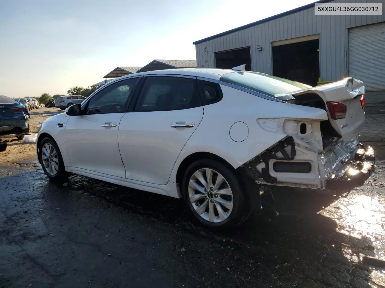 2016 Kia Optima Ex VIN: 5XXGU4L36GG030712 Lot: 75609054