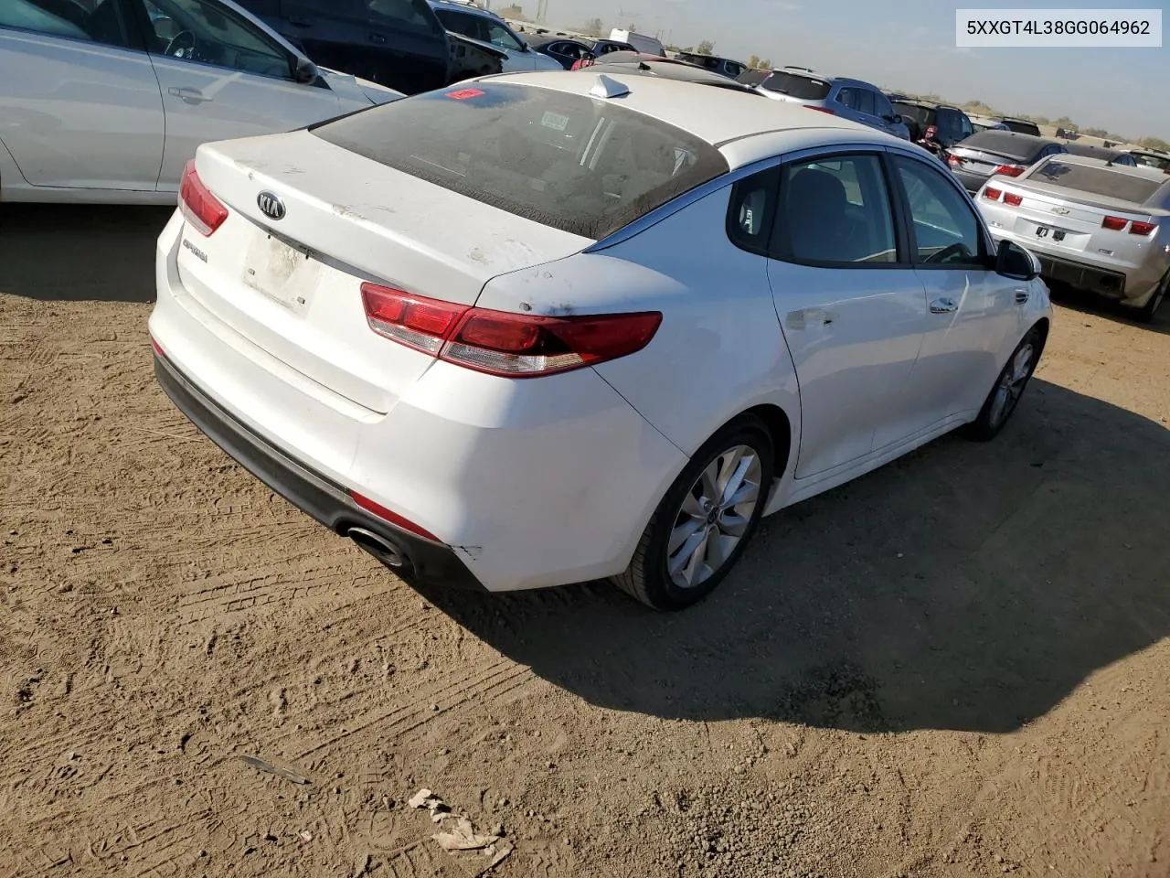 5XXGT4L38GG064962 2016 Kia Optima Lx