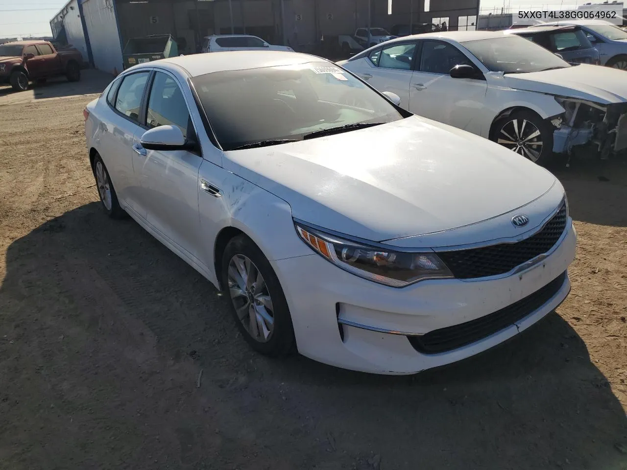 2016 Kia Optima Lx VIN: 5XXGT4L38GG064962 Lot: 75699694