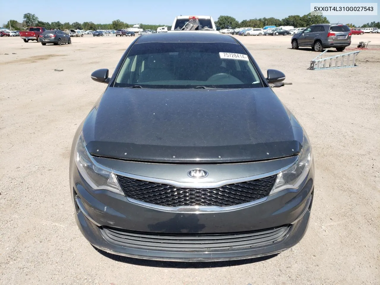 5XXGT4L31GG027543 2016 Kia Optima Lx