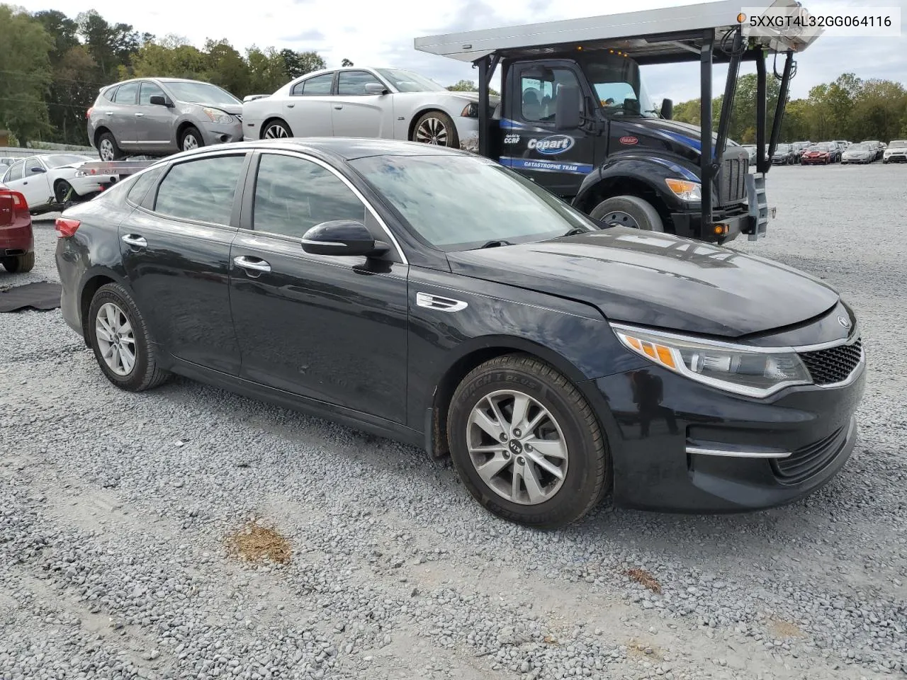 2016 Kia Optima Lx VIN: 5XXGT4L32GG064116 Lot: 76229634