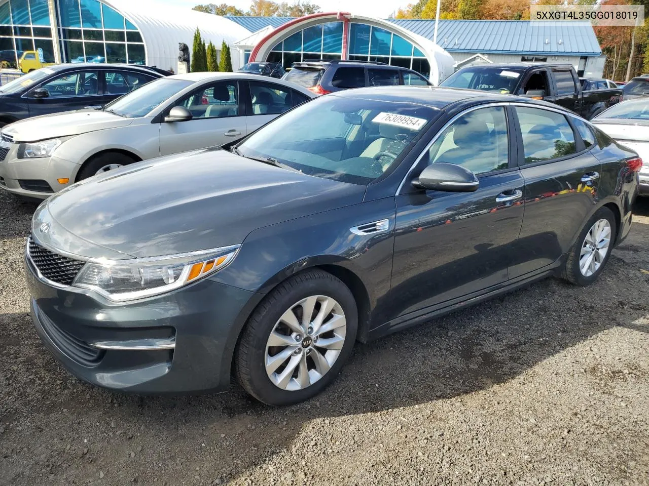 5XXGT4L35GG018019 2016 Kia Optima Lx