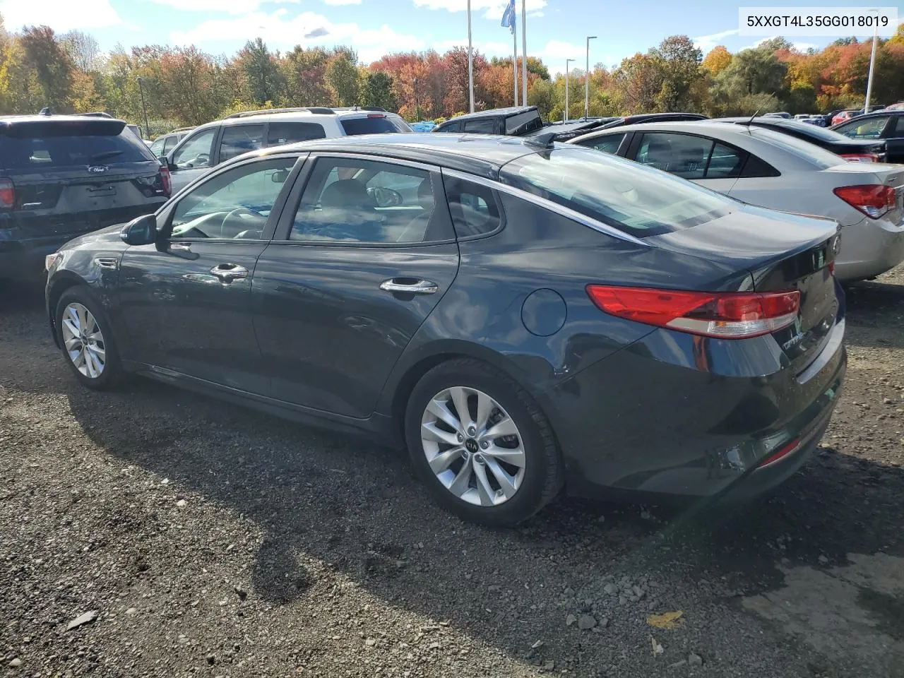 2016 Kia Optima Lx VIN: 5XXGT4L35GG018019 Lot: 76309954