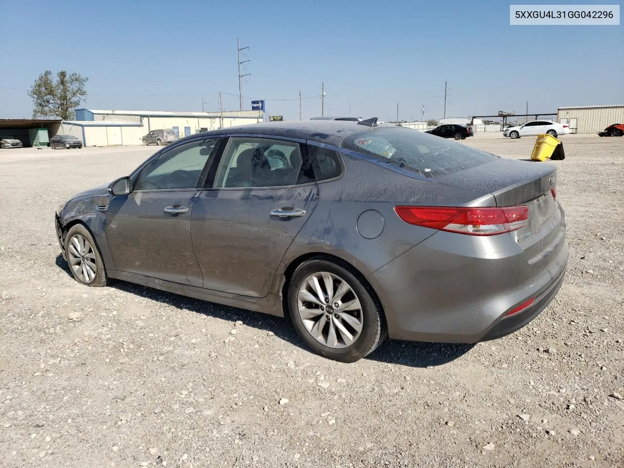 2016 Kia Optima Ex VIN: 5XXGU4L31GG042296 Lot: 76312944