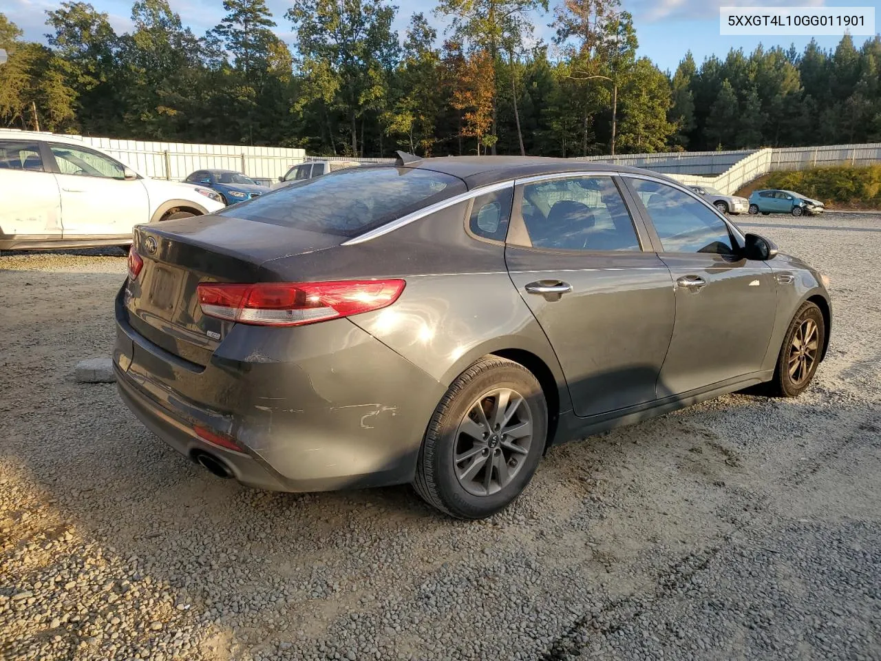 5XXGT4L10GG011901 2016 Kia Optima Lx