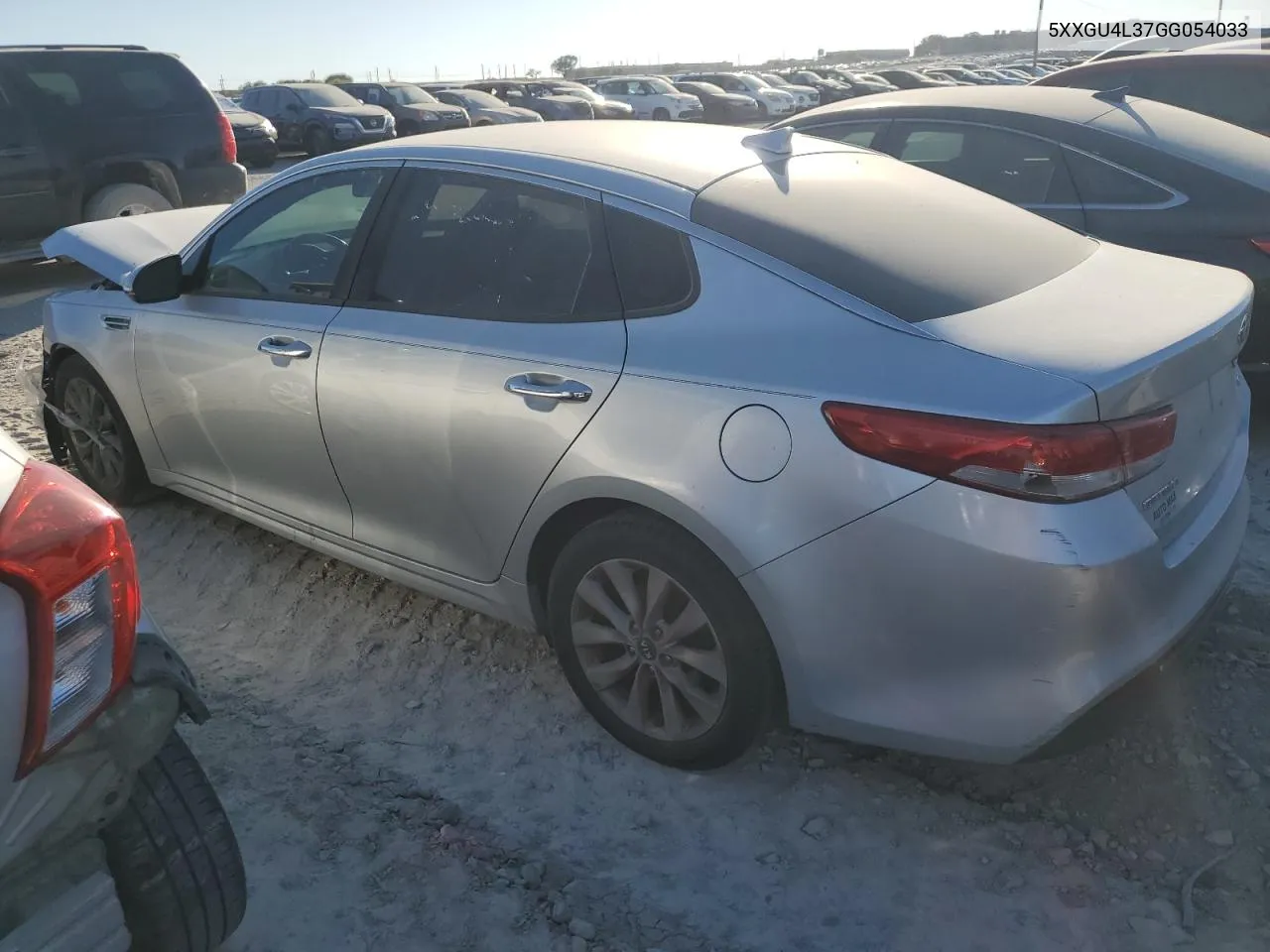 2016 Kia Optima Ex VIN: 5XXGU4L37GG054033 Lot: 76616924