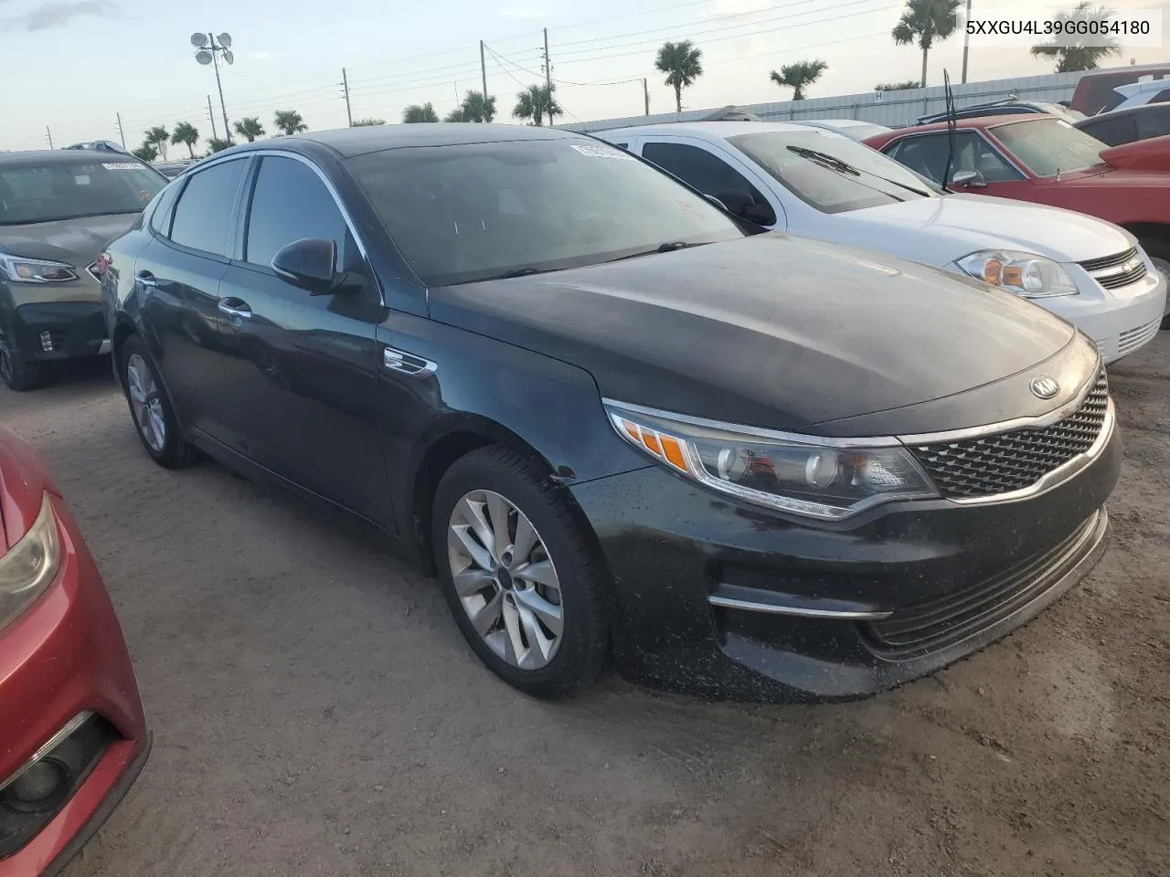 2016 Kia Optima Ex VIN: 5XXGU4L39GG054180 Lot: 76619404