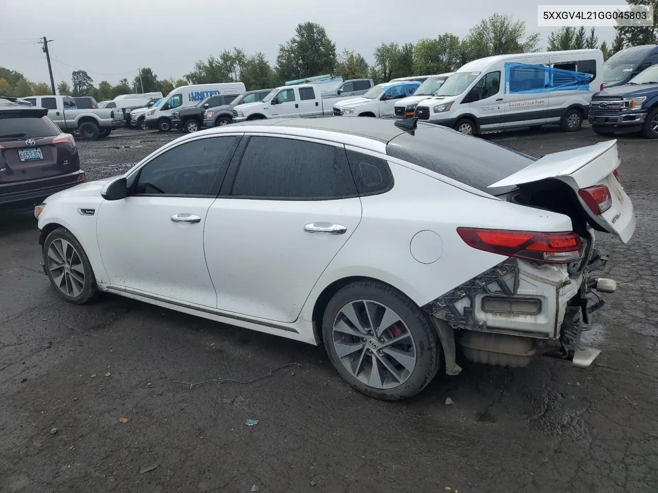 5XXGV4L21GG045803 2016 Kia Optima Sxl