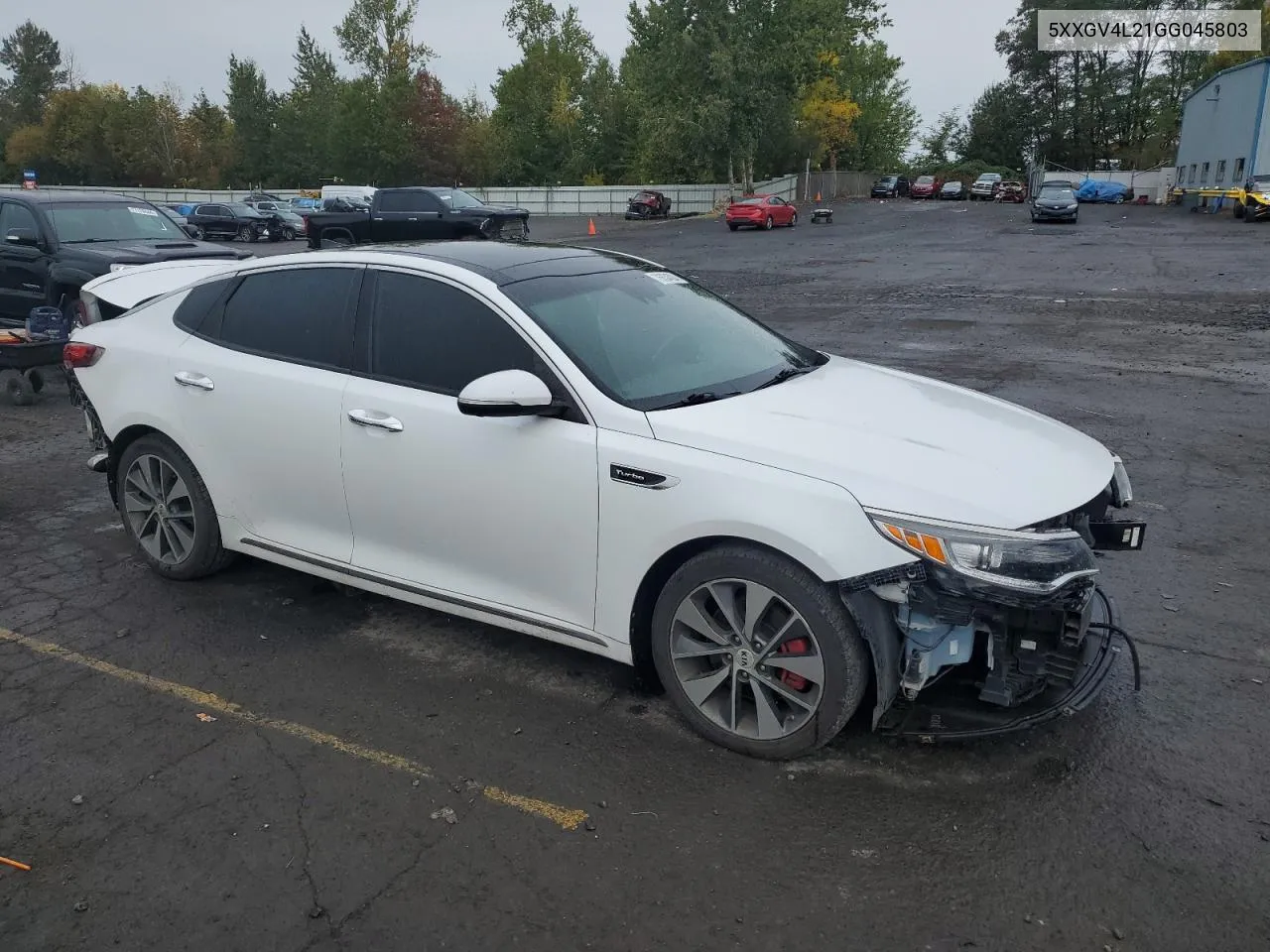 5XXGV4L21GG045803 2016 Kia Optima Sxl